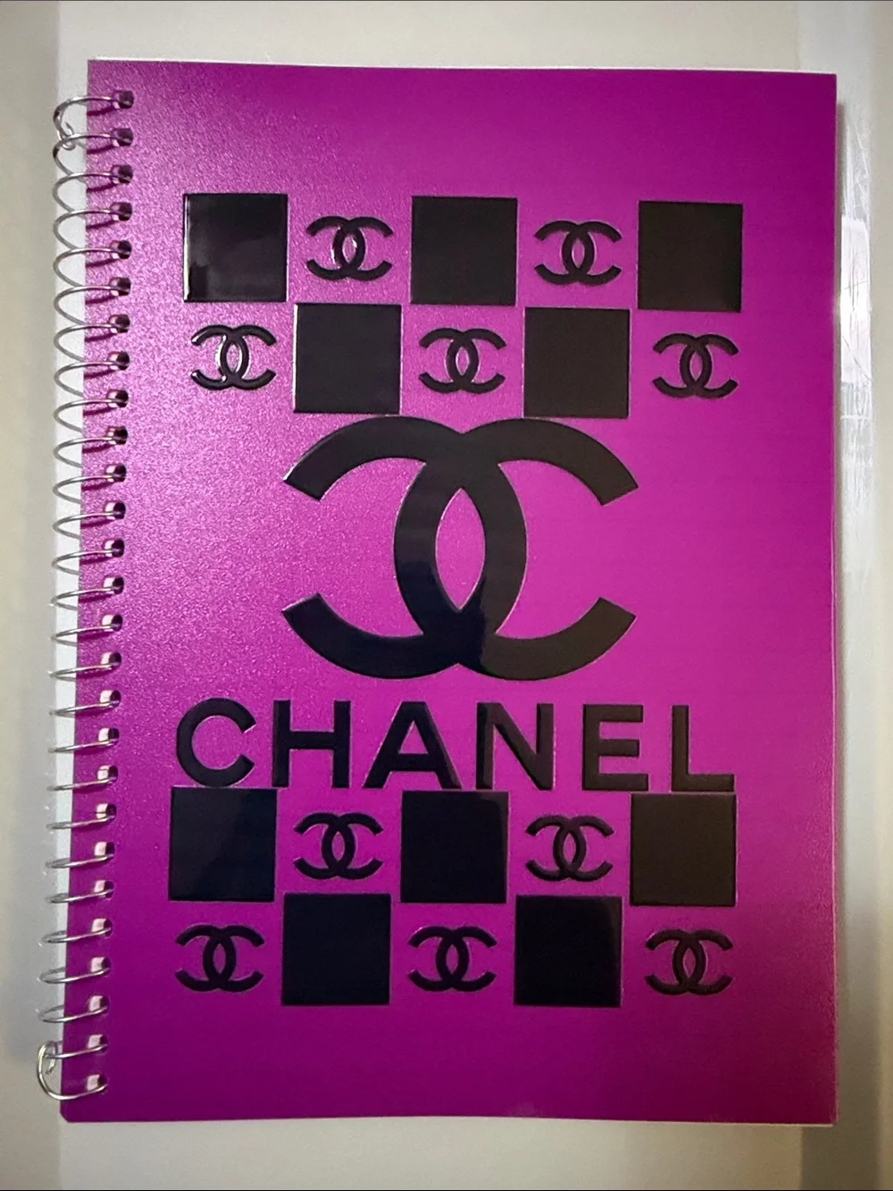 Spiral Notebook with decal